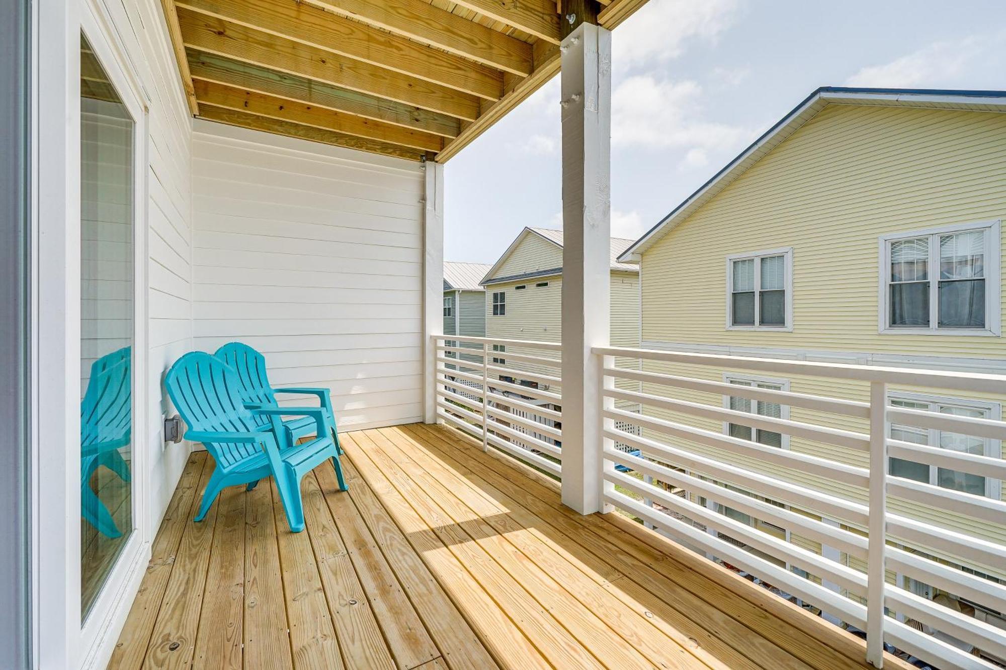 Carolina Beach Vacation Rental With Rooftop Terrace Dış mekan fotoğraf